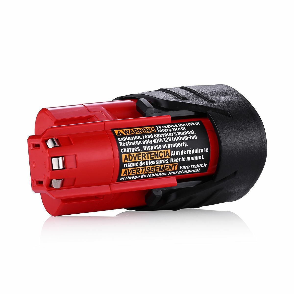 2 Pack | 12V 3.5Ah For Milwaukee M12 M12B3 LITHIUM Cordless Battery 48 - 11 - 2401 2440 3.5A - Office Catch