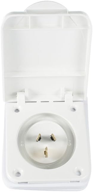 2 Pack| RV Caravan Power Inlet 240V Motor Home Socket - Office Catch