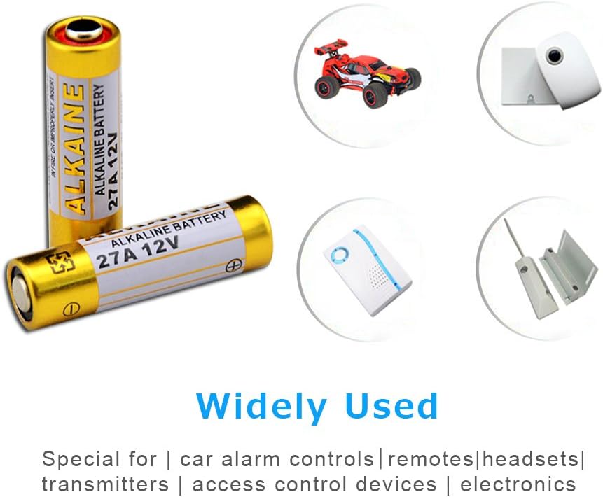 27A 12V Alkaline Battery (5 - Pack) - Office Catch