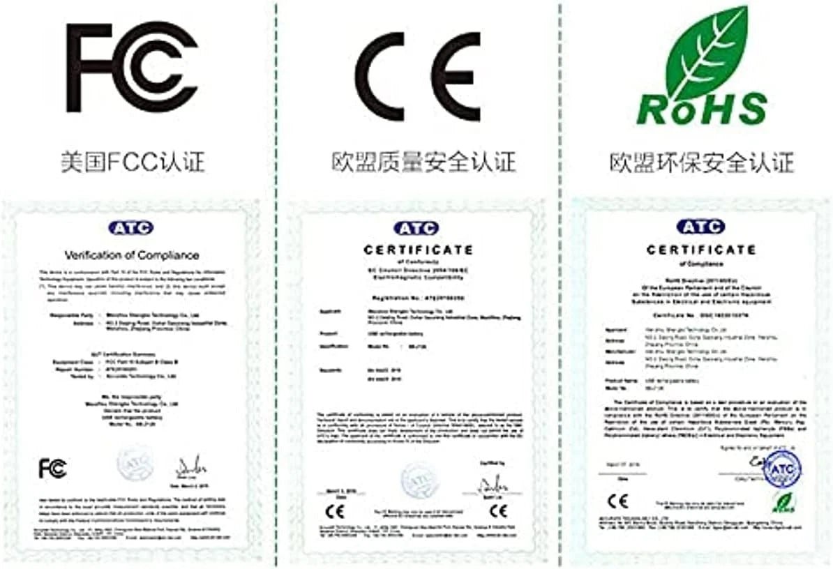 4 Pack Rechargeable D Lithium - Ion Batteries with USB Charging 1.5V 12000mWh - Office Catch