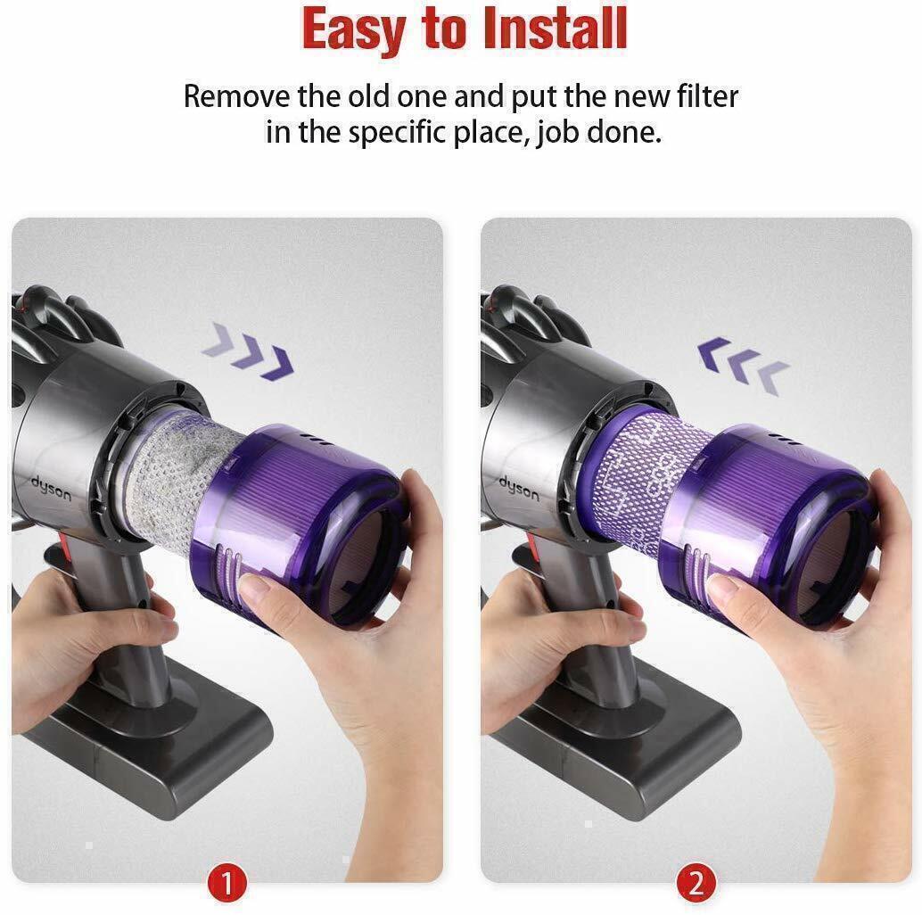 4 PCS for Dyson V11 Sv14 Replace Hepa Filter Absolute Animal Clean Vacuum Part - Office Catch