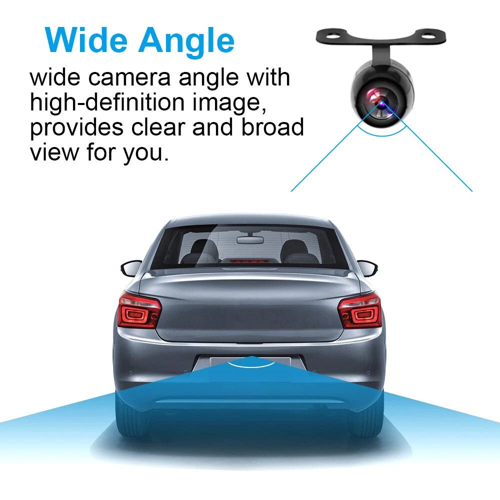 4.3" LCD Rear View Monitor with Reverse Camera – Night Vision, Waterproof, Easy Install Kit - Office Catch