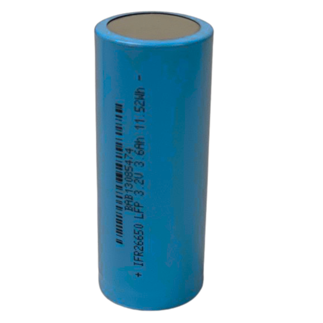 Safe & Reliable 2-Pack 26650 LiFePO4 Rechargeable Batteries