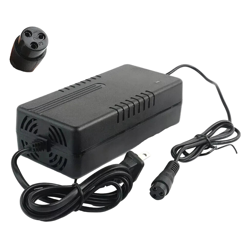 67.2V 2A Lithium Battery Charger for 60V 16S Electric Scooter & eBike – 3 - Pin AU Plug - Office Catch