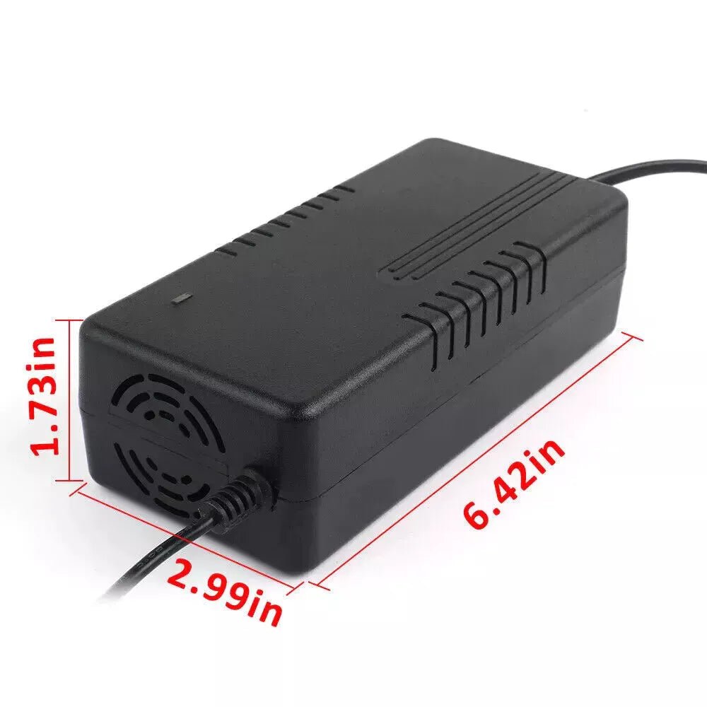 67.2V 2A Lithium Battery Charger for 60V 16S Electric Scooter & eBike – 3 - Pin AU Plug - Office Catch