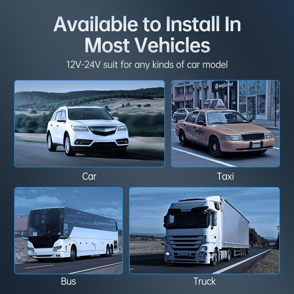 7" Portable Wireless Apple Carplay Android auto Car Stereo Radio Bluetooth Aux - Office Catch