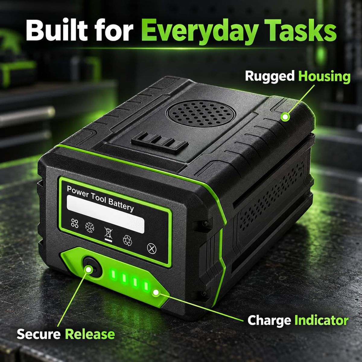 TAVICE 80V Replacement Battery Compatible with Greenworks Pro GBA80200 Cordless Power Tools