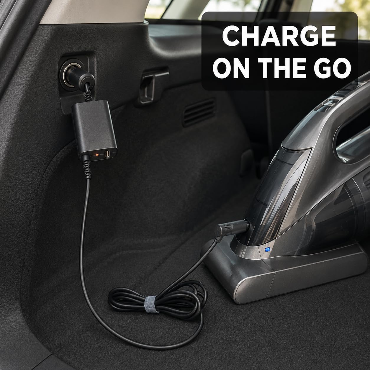 TAVICE 35W Car Charger Power Adapter Compatible with Dyson DC58 DC59 DC61 DC62 SV03 SV04 SV05 SV06 Vacuum Cleaners 12V/24V