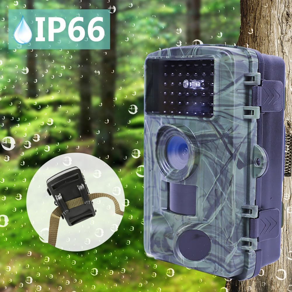 Tavice Trail Camera 8K Waterproof | Motion Activated | Bluetooth + App