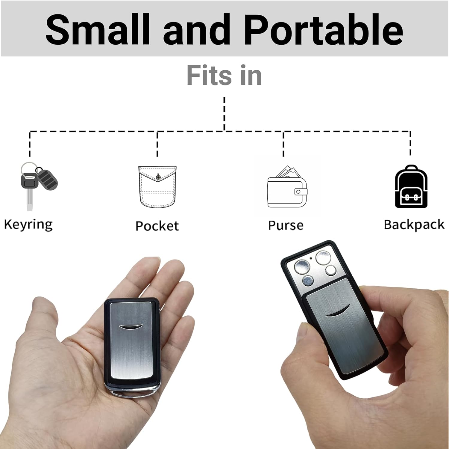 Accent Forza Silver Compatible Remote Control – Secure, Seamless Replacement for Your Garage or Gate Access - Office Catch