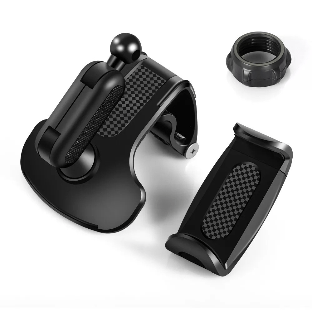 Adjustable Dashboard Car Phone Holder – Universal Cradle Mount for iPhone 16, Galaxy S25 & All Smartphones - Office Catch