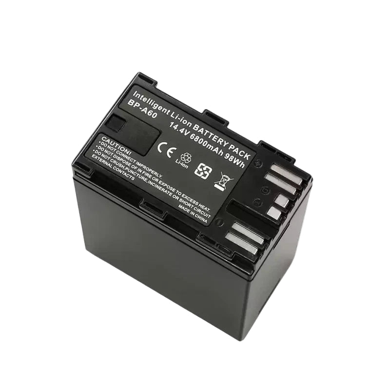 Canon BP - A60 14.4V 6800mAh Rechargeable Battery – Compatible with EOS C300 Mark II, C200, C500 Mark II & C700 - Office Catch
