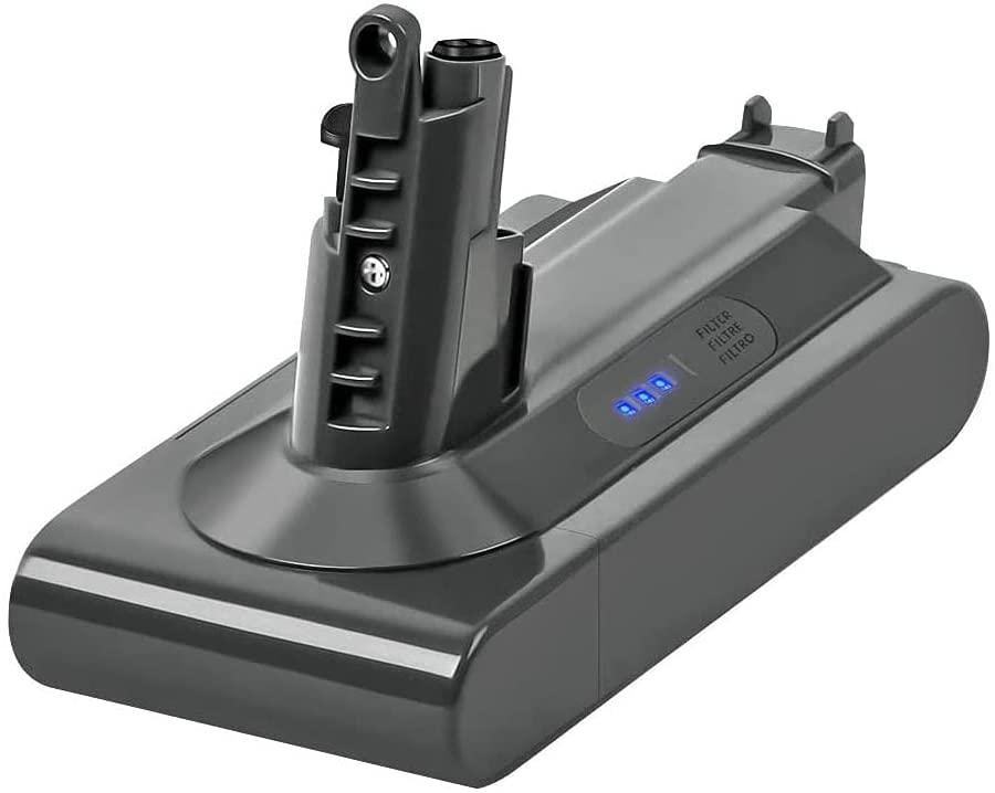 Dyson V10 Replacement Battery, Charger & HEPA Filter – Fits SV12/SV27/Animal/Absolute/Motorhead – Long Runtime + Fast Charging