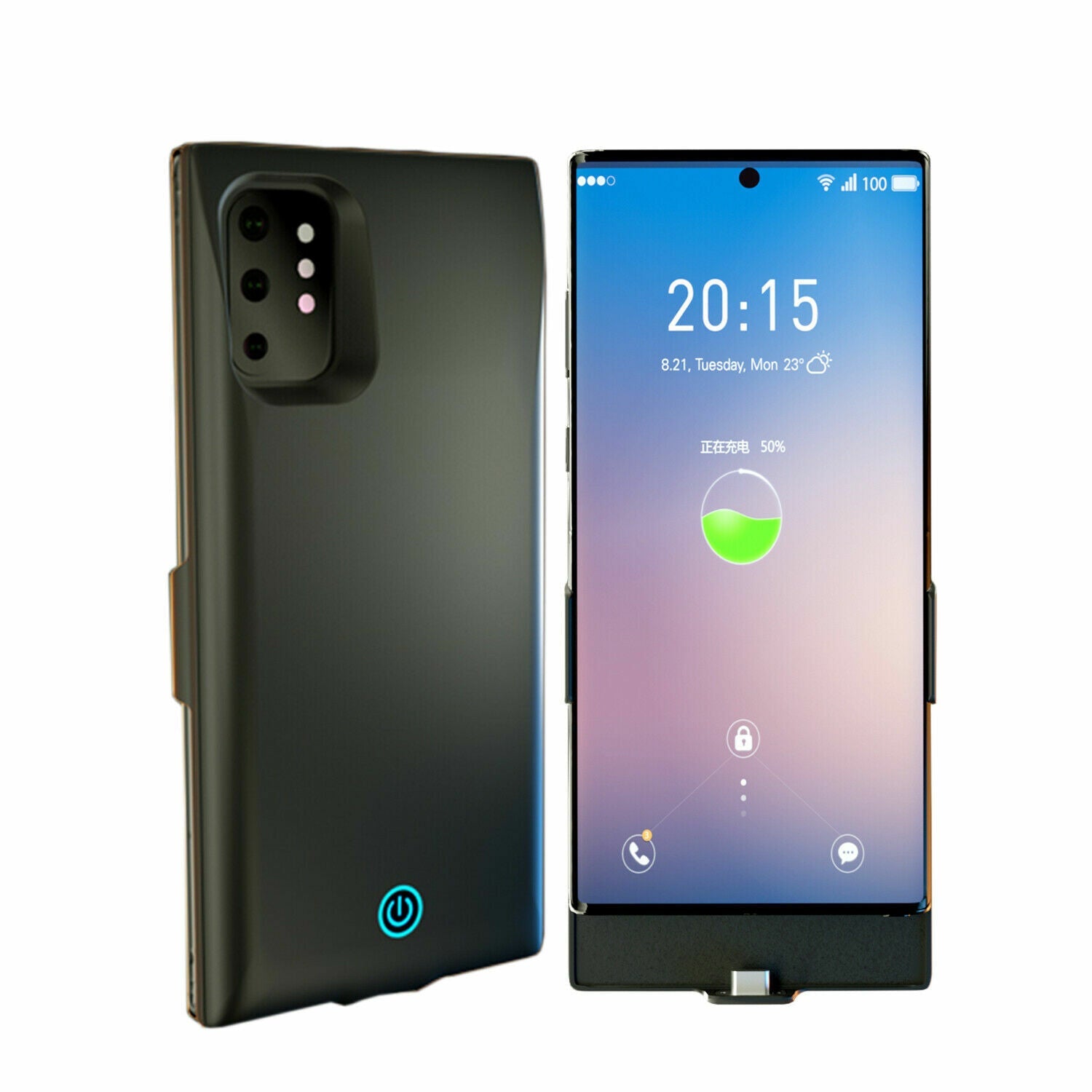 For Samsung Galaxy Note 10 Portable Power Bank Battery Charger Case - Office Catch