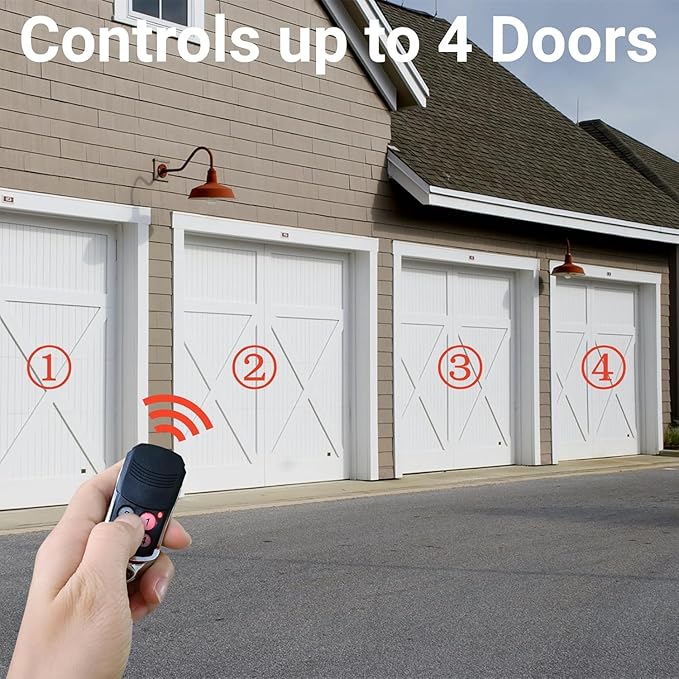 Garage Door Remote Replacement Compatible ATA PTX5 TrioCode GDO PTX - 5v1 GDO 11v1/6v3/6v4 - Office Catch