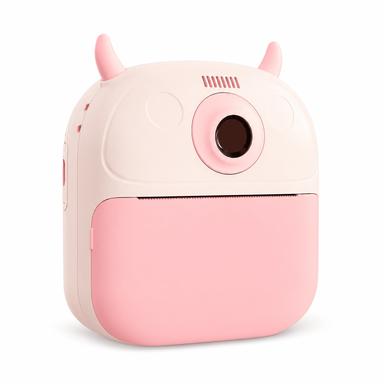 Kids Digital Camera High Quality Cute Instant Print | CMOS Imaging Sensor Filter Function | Pink - Office Catch