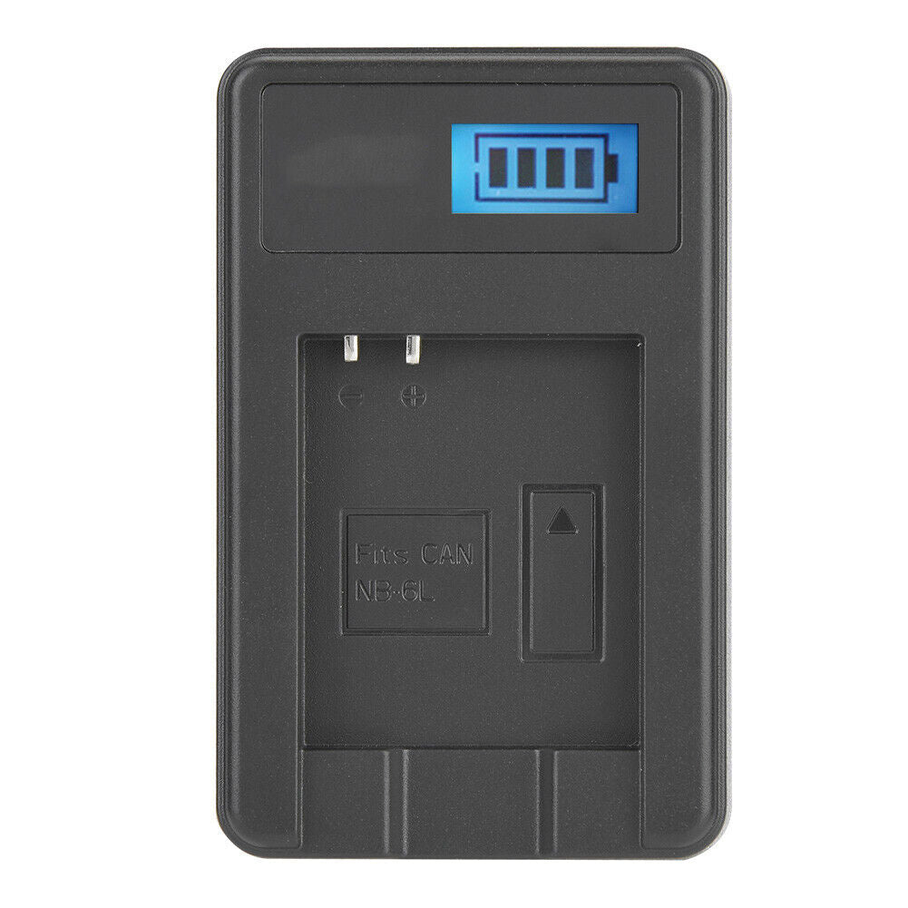 NB-6L Single Slot Battery Charger For SX710 SX610 SX520 SX700 SX600 D3 GD2 - Office Catch
