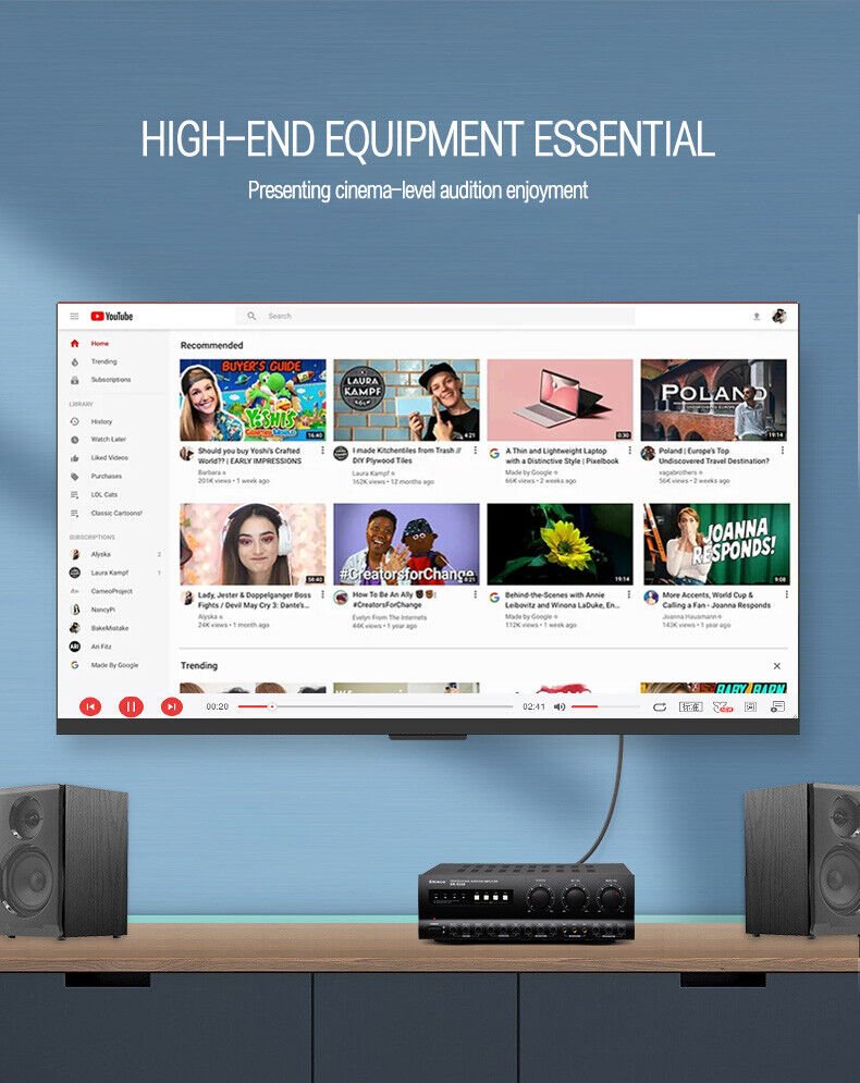 Premium Optical Fibre Digital Audio Cable Lead Cord 2M - Office Catch