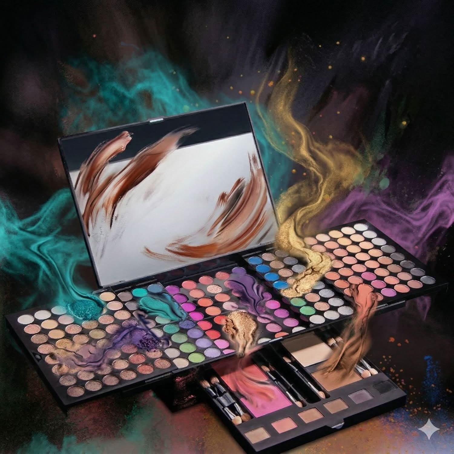 TAVICE 194 - Color Eyeshadow Palette Pearly and Matte Shades, Highly Pigmented Makeup Palette - Office Catch
