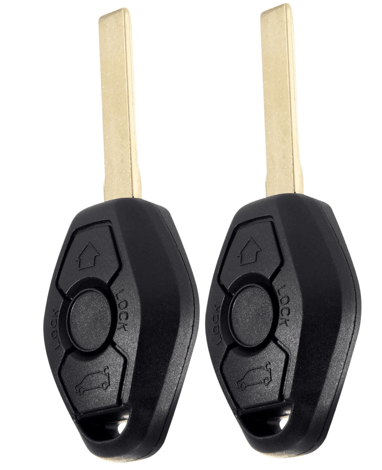 TAVICE 2 PACK BMW 3 Button Compatible Complete Remote Key For E31 E32 E34 E36 E38 E39 E46 Z3 - Office Catch