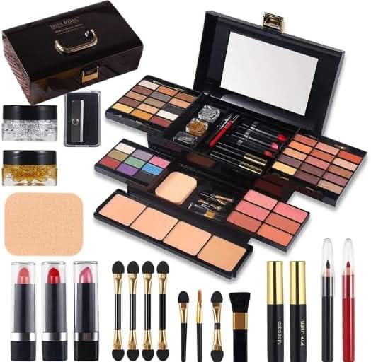 TAVICE 39 Color Makeup Palette Set Eyeshadow, Concealer, Lip Gloss, Foundation & Blush, Sleek Powder, Rich Colors Cosmetic Kit for Professional and Daily Use - Office Catch