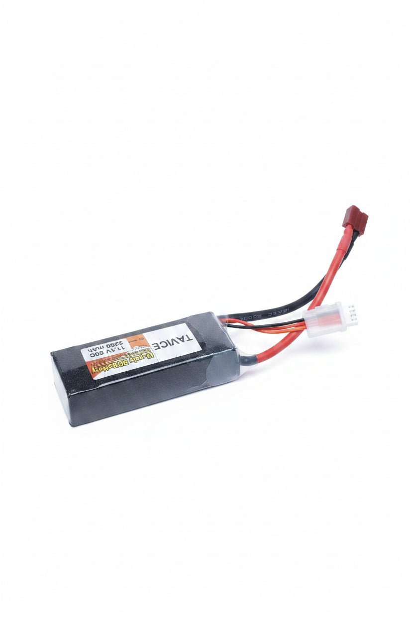 Tavice 3S Lipo Battery 2200mAh 11.1V 50C Shorty Pack Battery with Deans Plug for RC Car Truck RC Airplane Racing Hobby Models - Battery Mate
