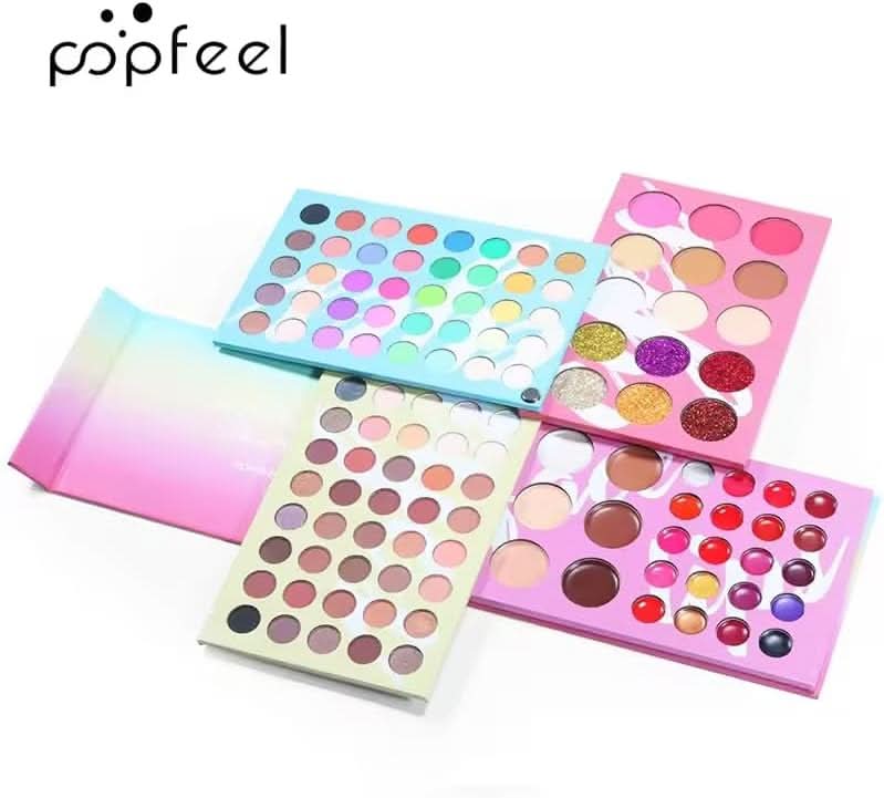 TAVICE All - in - One Makeup Palette Set Highly Pigmented Glitter & Matte Eyeshadow, Blush, Lip Gloss & Concealer Cosmetic Palette - Office Catch