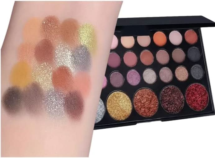 TAVICE All - Matte Eyeshadow Palette with Shimmering Accents 29 - Shade Collection, Portable Beauty Palette for Universal Eye Makeup Looks - Office Catch