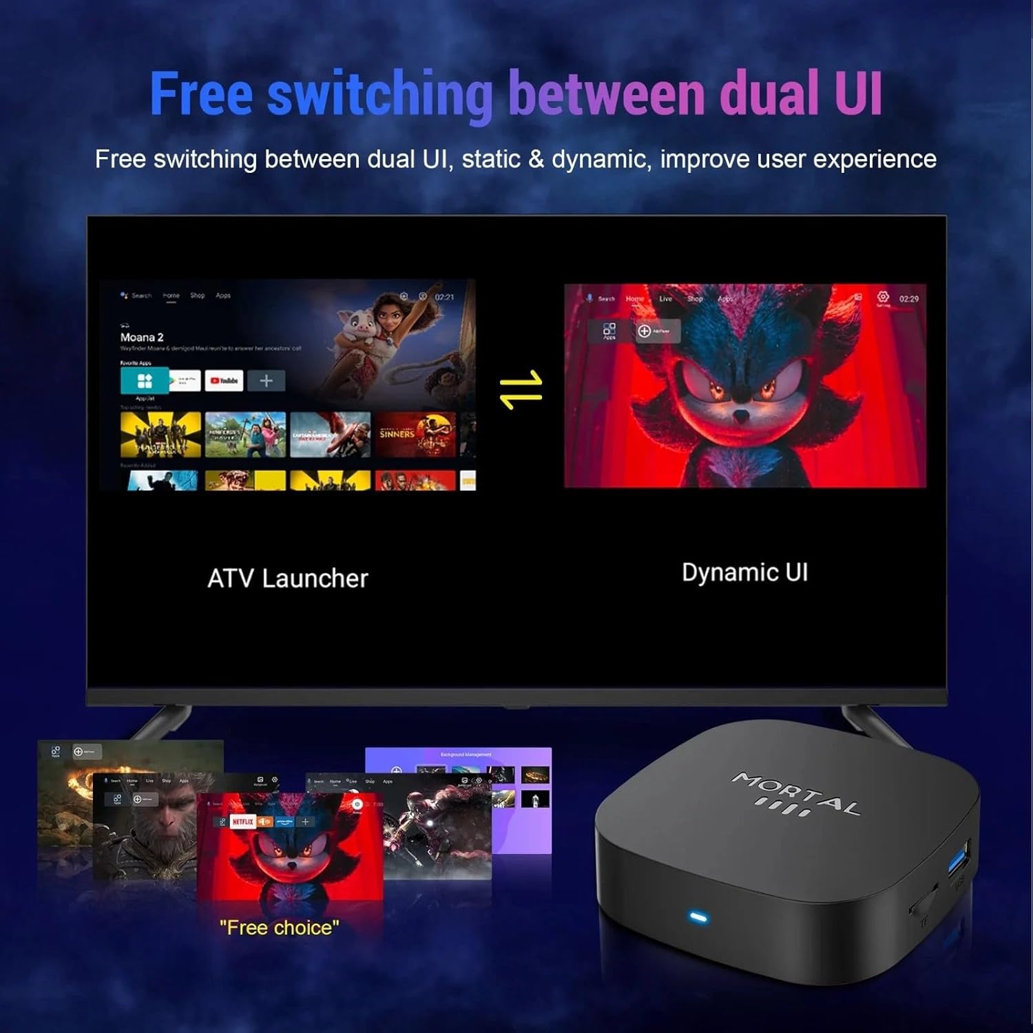 Tavice Android TV Box 8K Ultra HD | 5G WiFi Streaming Media Player with Quad - Core Processor, HDMI Output & Plug - and - Play Setup - Office Catch