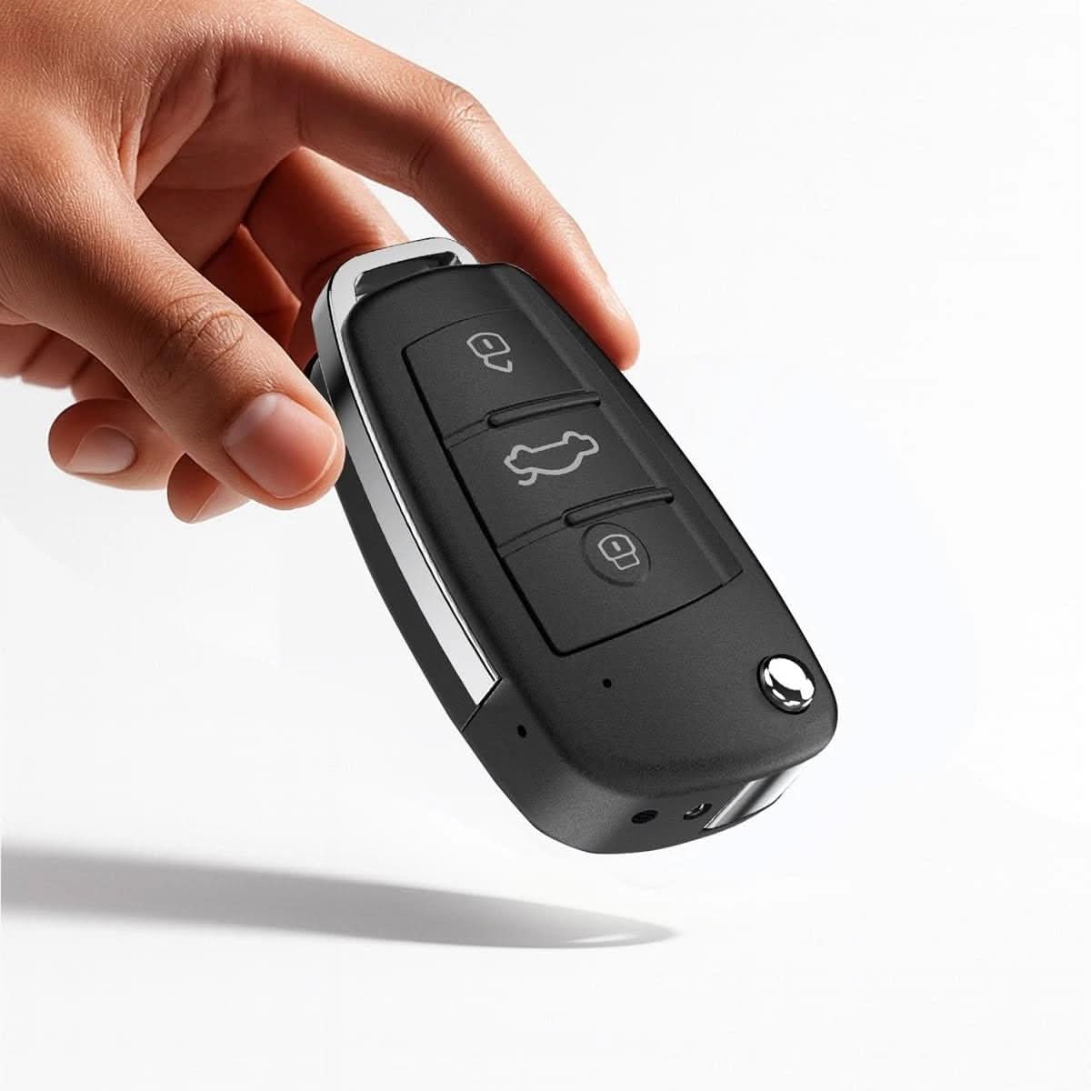 TAVICE Car Key Fob Camera 1080P HD Hidden Camera with Motion Detection, Loop Recording, 128GB, 940nm No - Glow Night Vision, Mini Portable Keychain for Home or Office - Office Catch