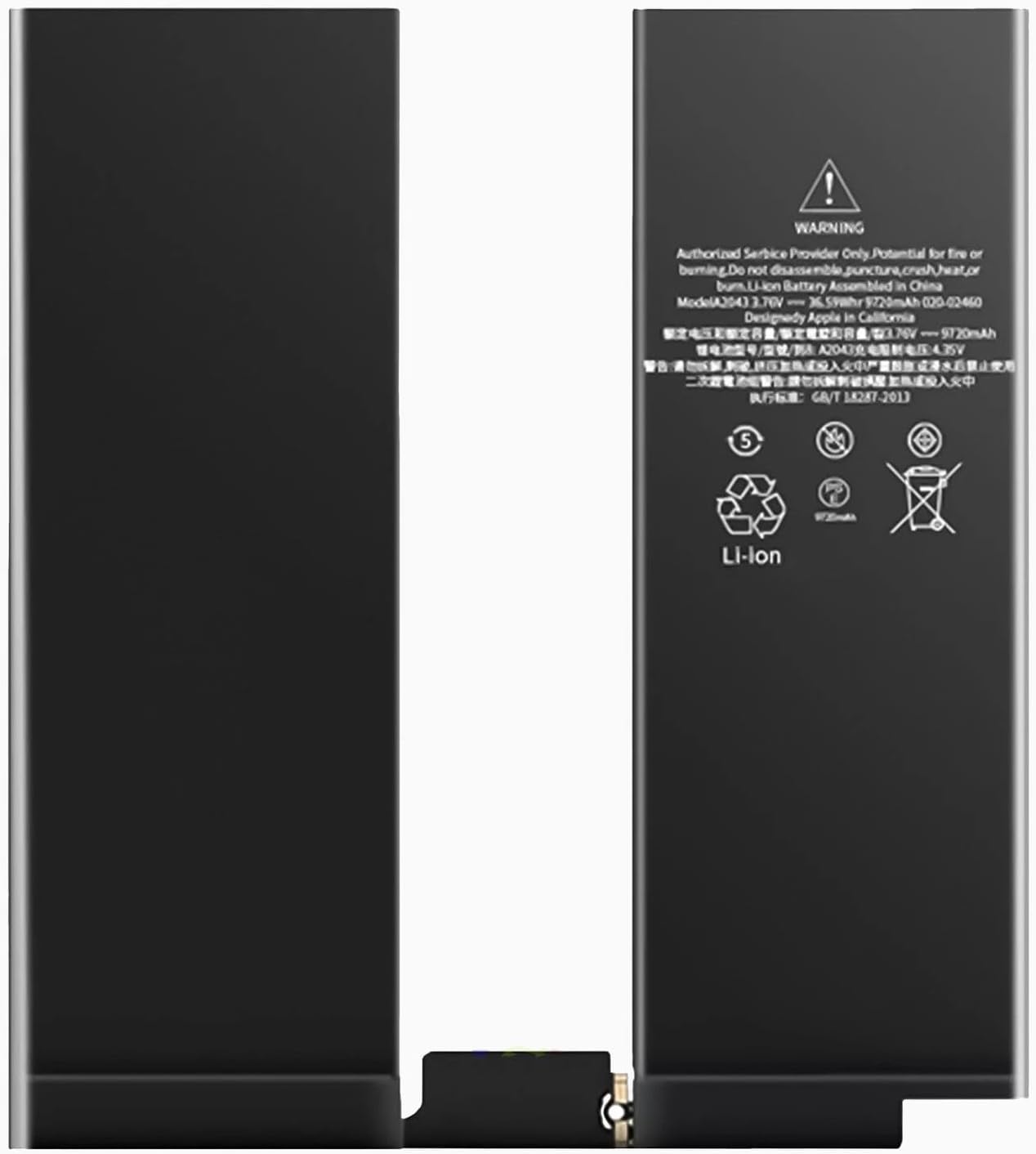 TAVICE Replacement Battery for iPad Pro 12.9" 3rd Gen (A2043, A1876, A1895) 9720mAh High Capacity Battery - Office Catch