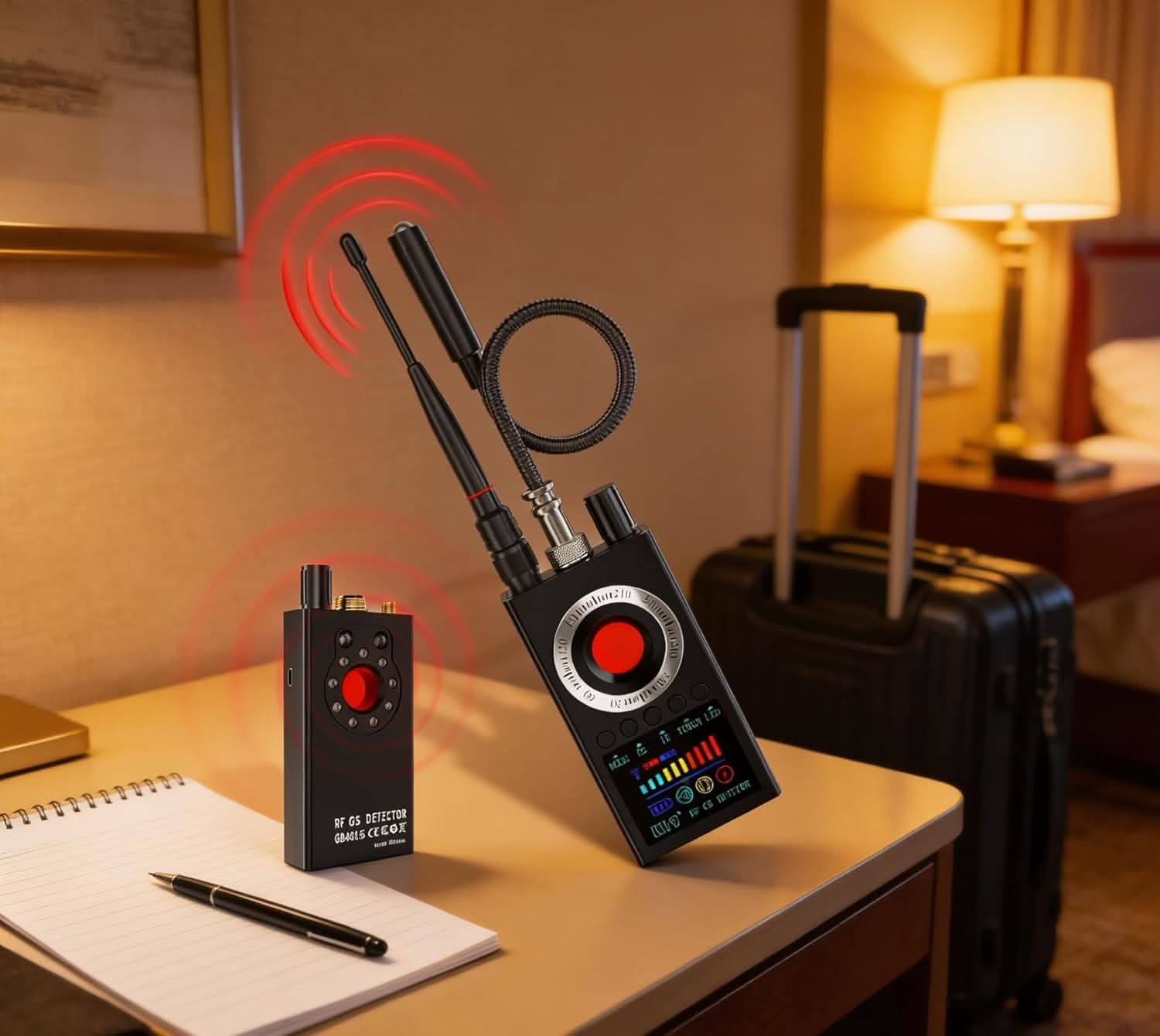 TAVICE RF Signal Detector, Wireless Signal Scanner, Portable Device Finder and Privacy Protection Tool for Travel and Personal Security - Office Catch