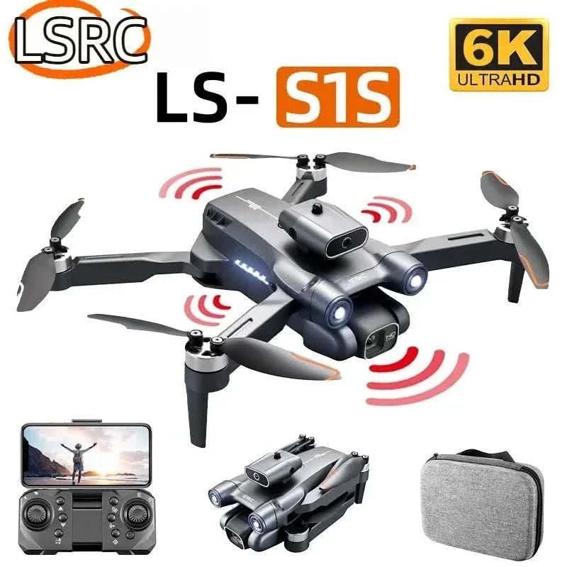 Tavice S1S Max Foldable FPV Drone with 6K Camera | Brushless RC Quadcopter, Optical Flow, WiFi FPV, 18 - Min Flight Time - Office Catch