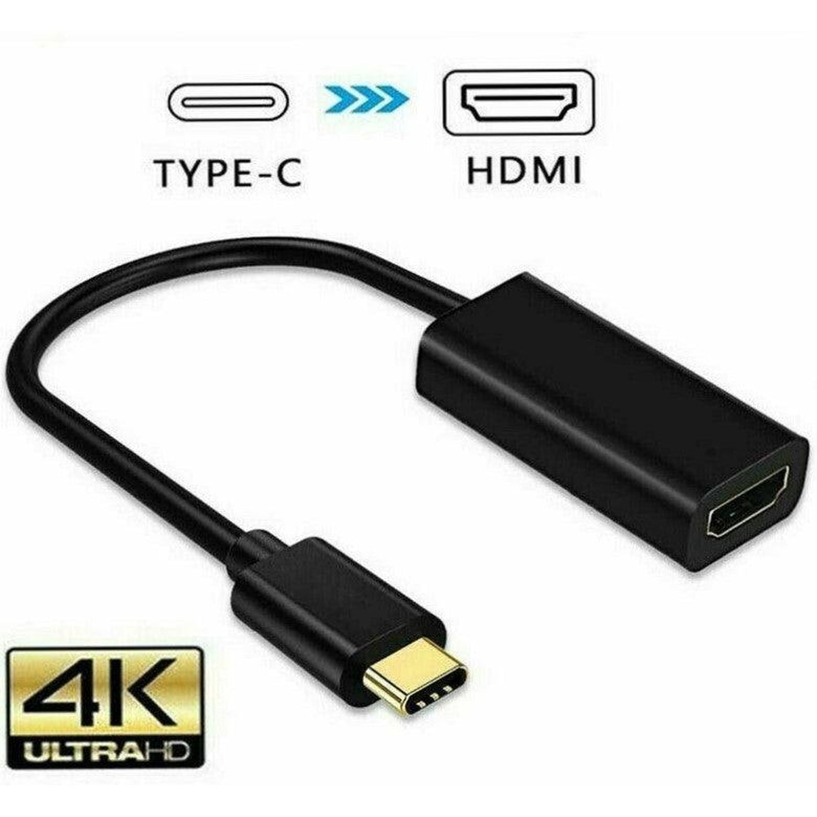 USB-C 3.1 to HDMI Adapter Cable Converter Type C For MacBook ChromeBook Samsung - Office Catch