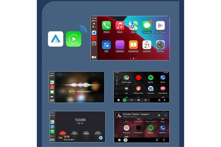 Wireless CarPlay & Android Auto Adapter USB Dongle – Convert Wired to Wireless | Plug & Play for iPhone & Android - Office Catch