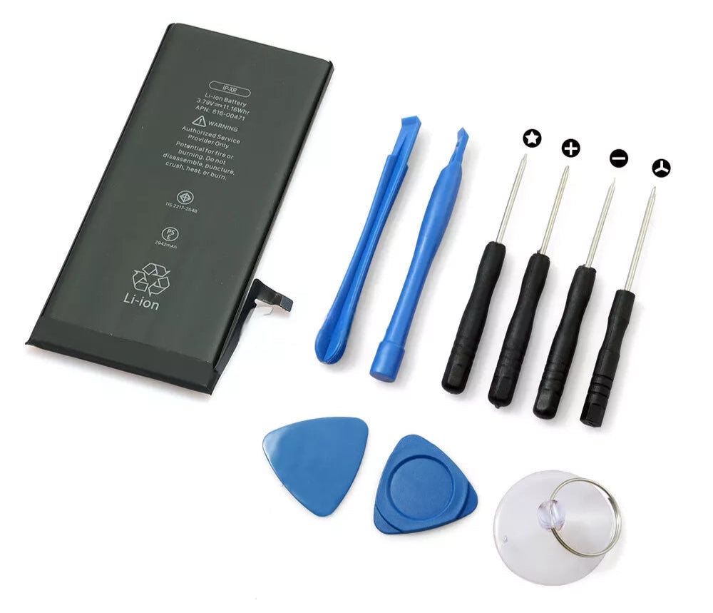 High-Quality Replacement iPhone XR Battery with Tools