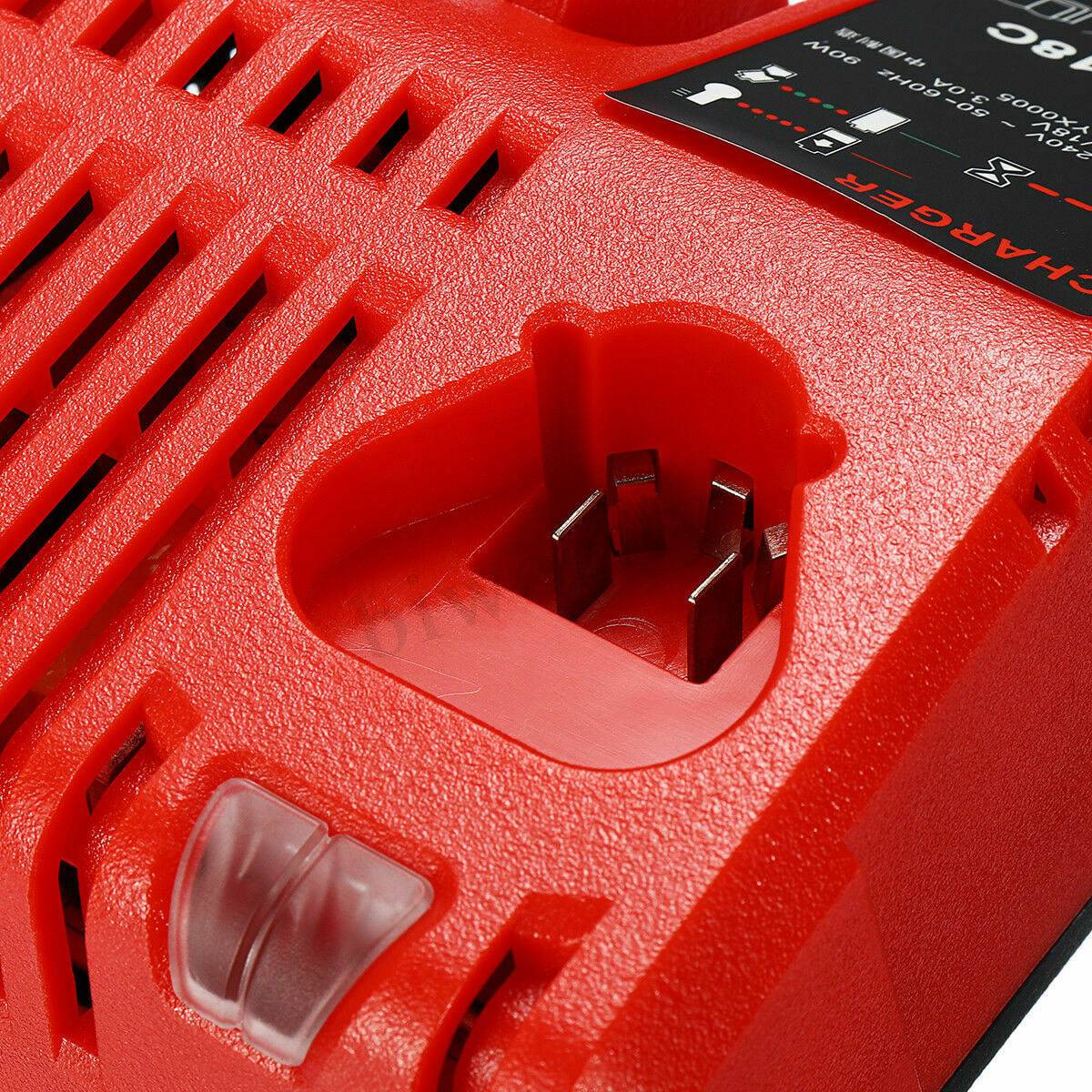 12V-18V Battery Charger for Milwaukee M12-18C Multi Voltage Rapid Dual M12 & M18 - Office Catch