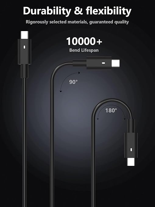 130W USB Type C Power Adapter, 20V 6.5A USB C Charger, Compatible with Dell Precision 5530 2 in 1,Dell XPS 15 2 en 1 9575,DA130PM170 HA130PM170 0K00F5 K00F5 0M0H25 M0H25 T4V18 Laptop Charger - Office Catch