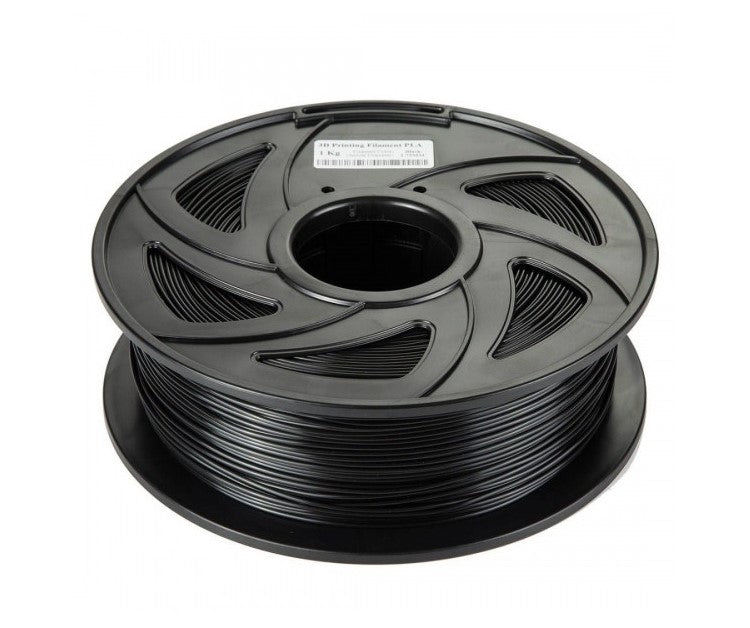 1.75mm 3D Printer Filament PLA - Black 1KG - Office Catch