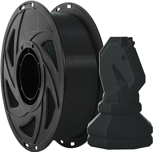 1.75mm 3D Printer Filament PLA - Black 1KG - Office Catch