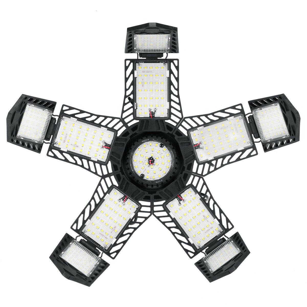 180W Garage Workshop LED Ceiling Lights Deformable Super Bright - Office Catch