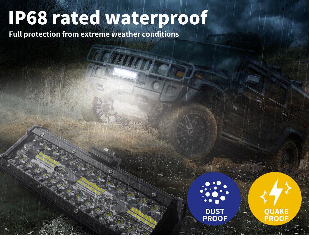 180W LED Light Bar For Flood Light Spot Light Work Light Camping Strip Light - Office Catch