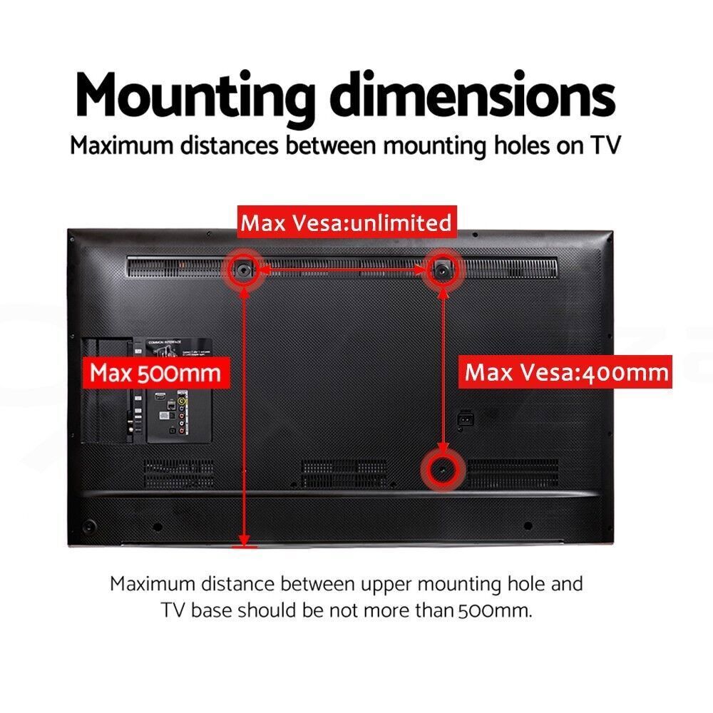 32-70" TV Table Top Stand Riser Leg Mount For Sony LG LED LCD Universal - Office Catch