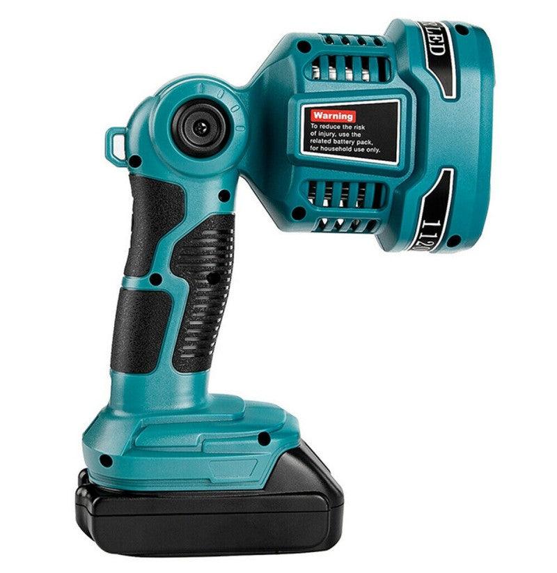 4 LED Work Light DML812 For Makita 18V / 14.4V Lithium Ion battery Pivot LED Flashlight Portable Lamp Torch - Office Catch