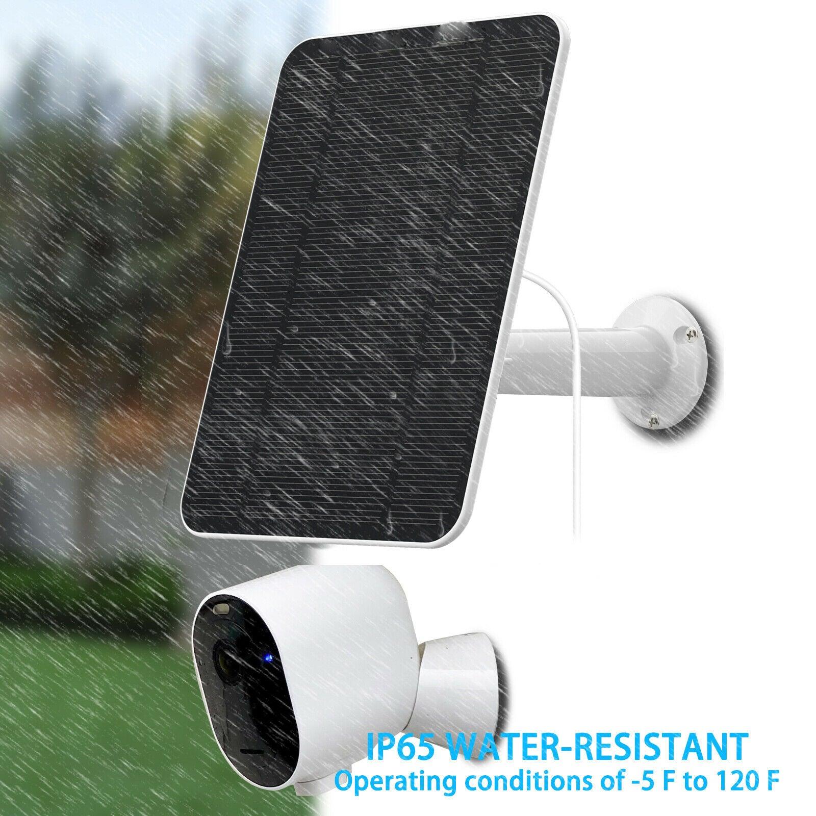 4W Solar Panel for Arlo Ultra / Ultra 2 / Pro 3 / Pro 4 / Floodlight / Go 2 Battery Recharging - Office Catch