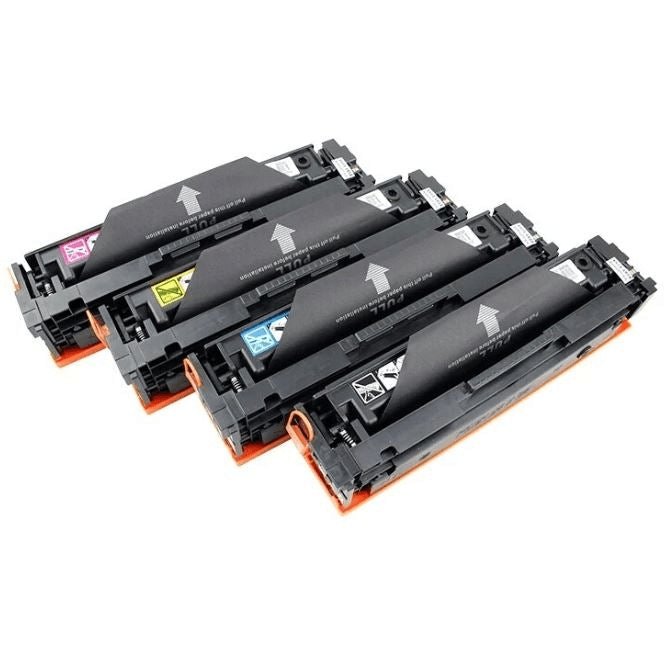 4X Toners For CF510A CF510 510a 510 CF511A Compatible With HP 204A for LaserJet M254DW 254 M281FDN M281 M280 - Office Catch