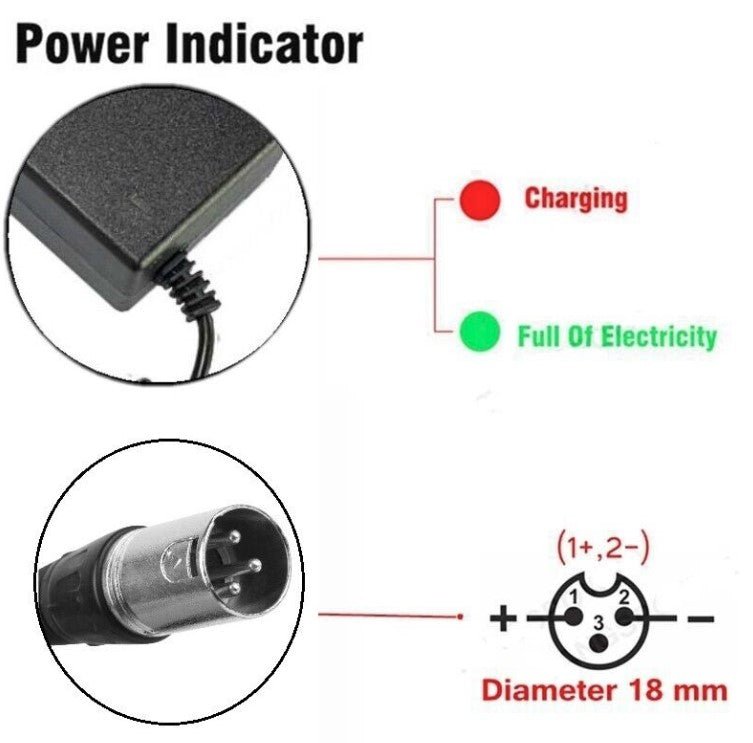 54.6v 2a Charger For 48v Li-ion Battery Charger Dc Socket/connector For 48v 13s Lithium Ebike Battery - Office Catch