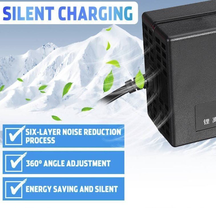 54.6v 2a Charger For 48v Li-ion Battery Charger Dc Socket/connector For 48v 13s Lithium Ebike Battery - Office Catch