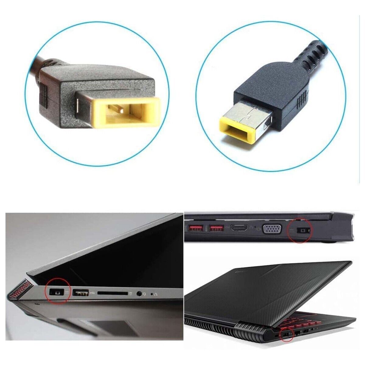 65W Laptop Adapter Charger Power For Lenovo Thinkpad Carbon Chromebook Yoga AU - Office Catch