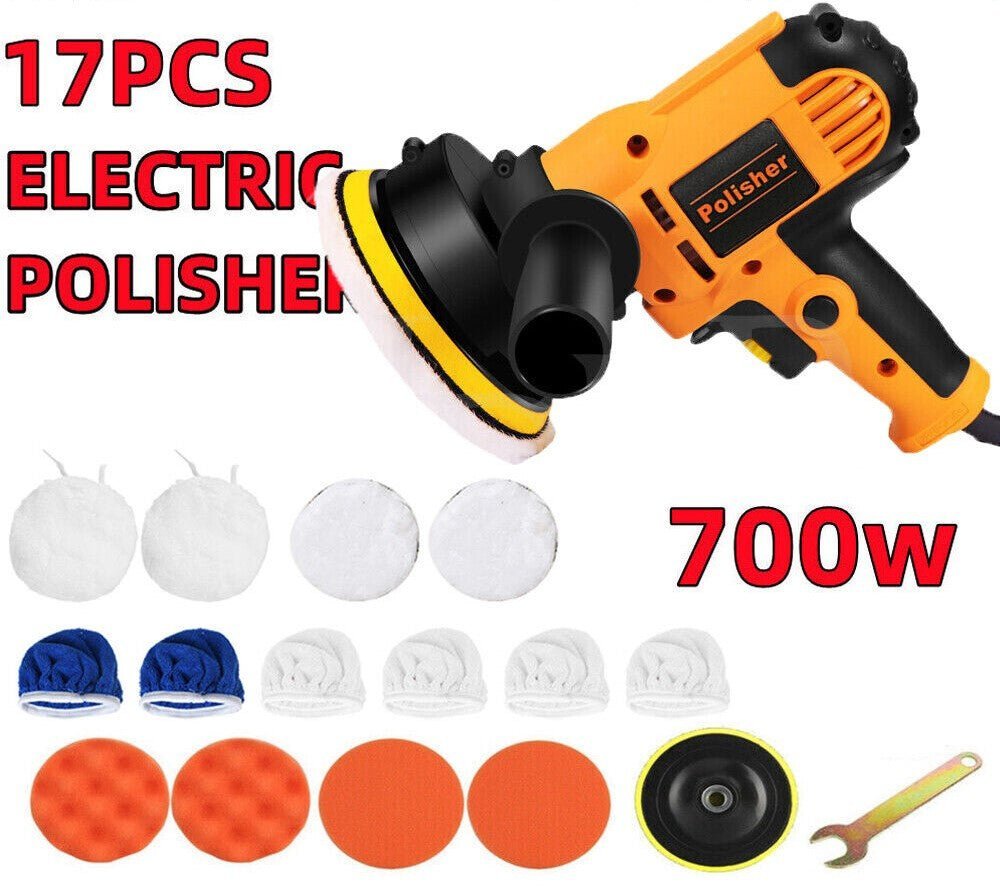 700W Electric Waxer Sander Buffer 125mm - Office Catch